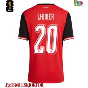 Österrike Konrad Laimer #20 Hemmatröja Dam VM 2026 Kortärmad